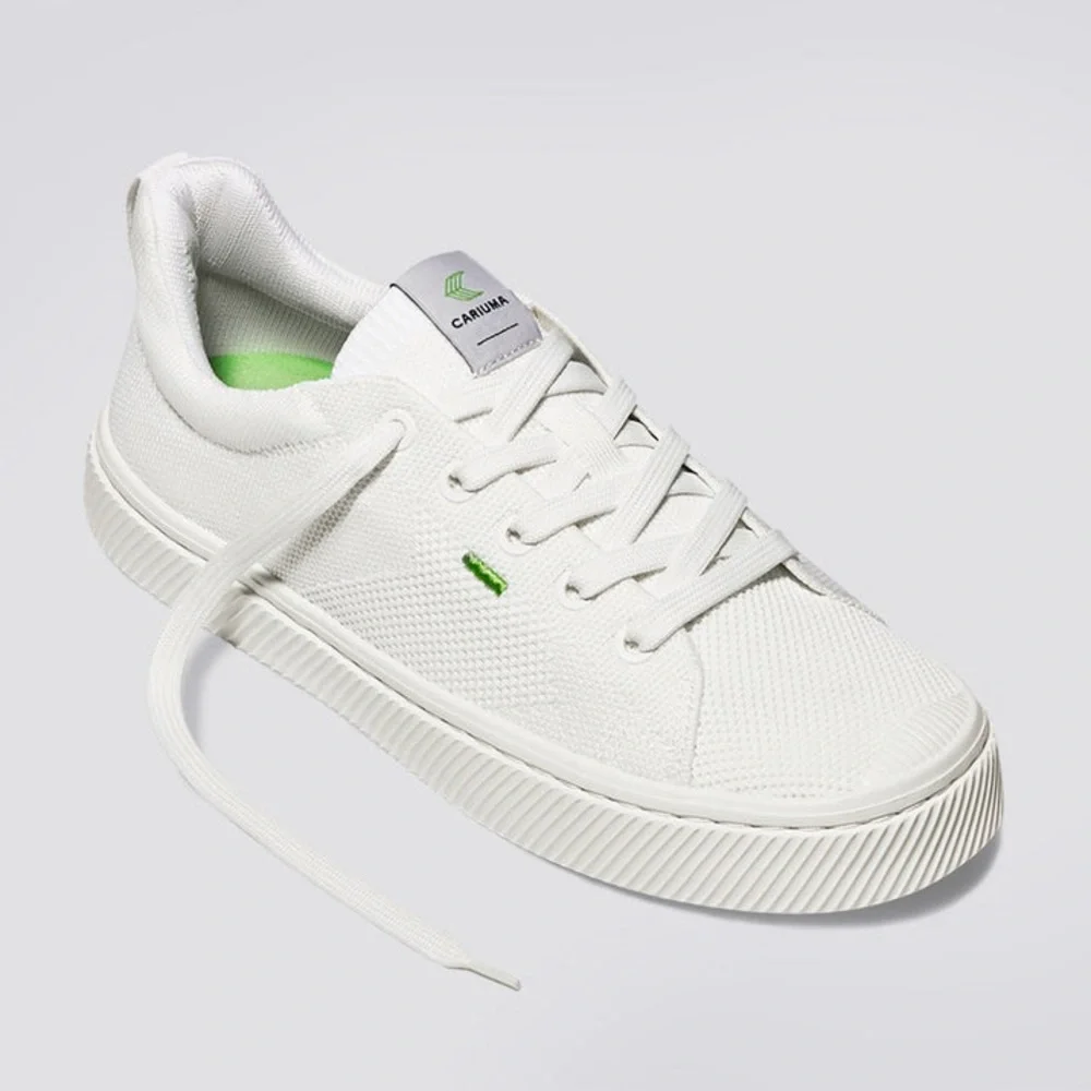 CARIUMA Off White Knit IBI Low Sneakers - Picture 5 of 11